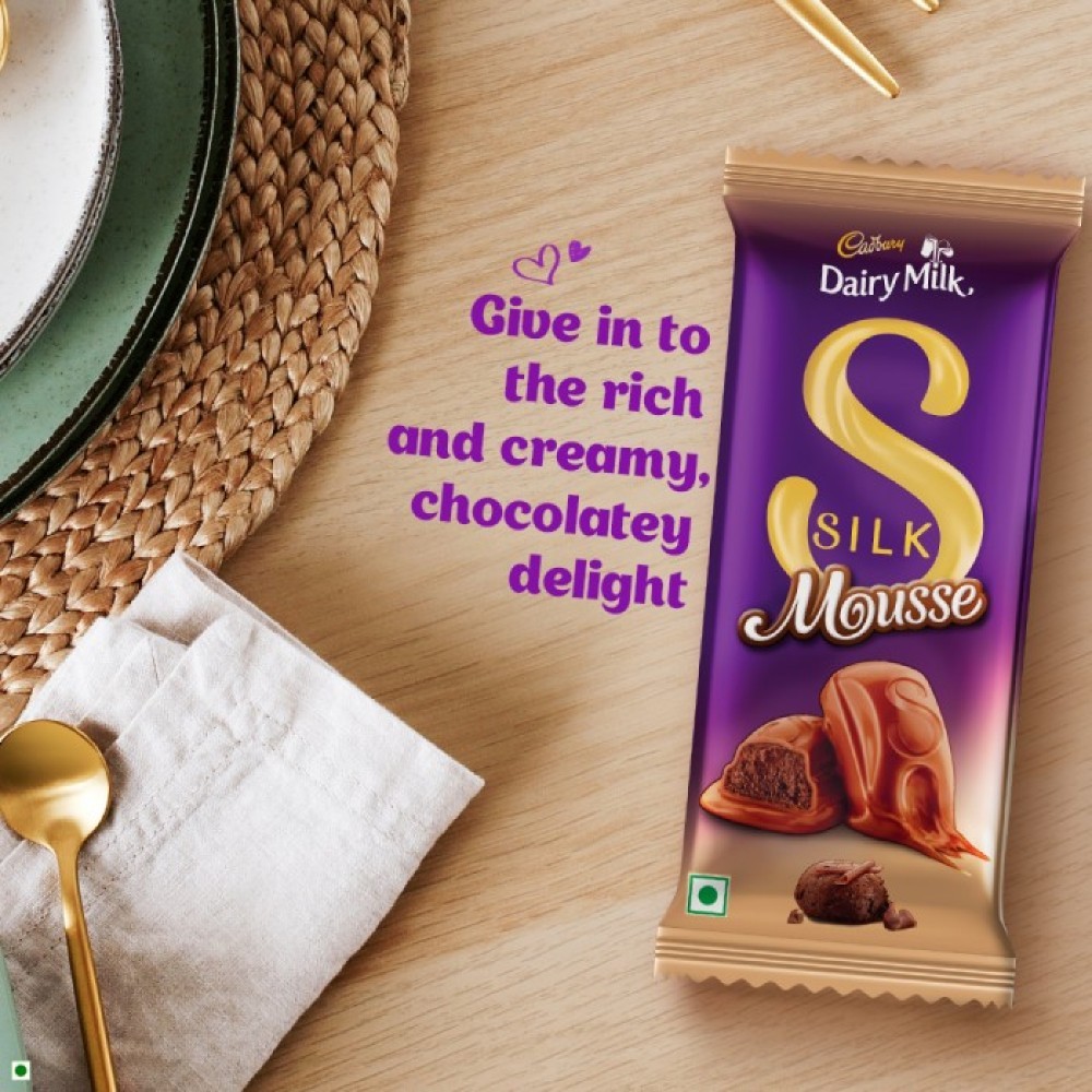 Cadbury Dairy Milk Silk Mousse Milk Chocolate Bar