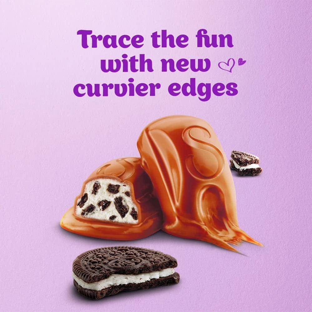 Cadbury Dairy Milk Silk Oreo Large Milk Chocolate Bar
