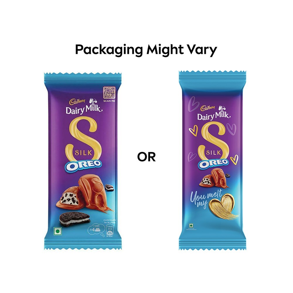 Cadbury Dairy Milk Silk Oreo Milk Chocolate Bar