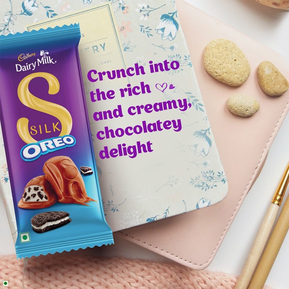 Cadbury Dairy Milk Silk Oreo Milk Chocolate Bar