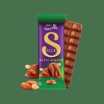 Cadbury Dairy Milk Silk Roast Almond Milk Chocolate Bar
