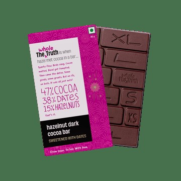 The Whole Truth Hazelnut 47% Cocoa Bar
