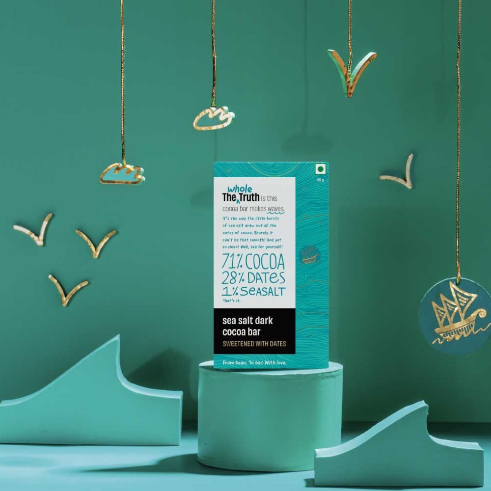 The Whole Truth Sea Salt 71% Cocoa Bar