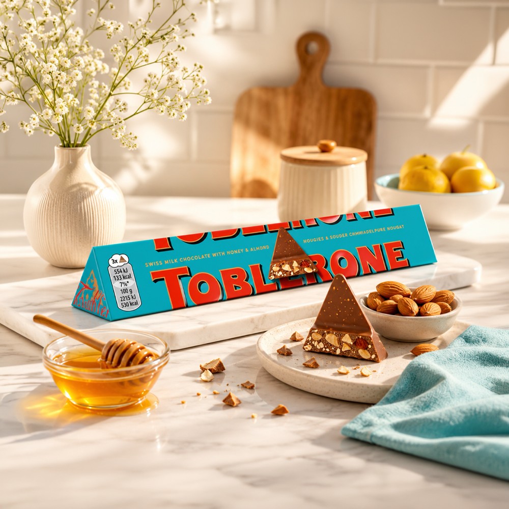 Toblerone Crunchy Almonds Milk Chocolate Bar
