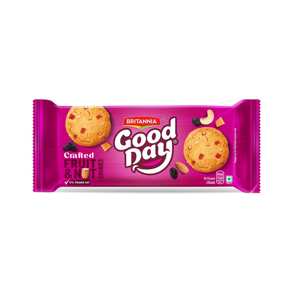 Britannia Good Day Fruit & Nut Cookies