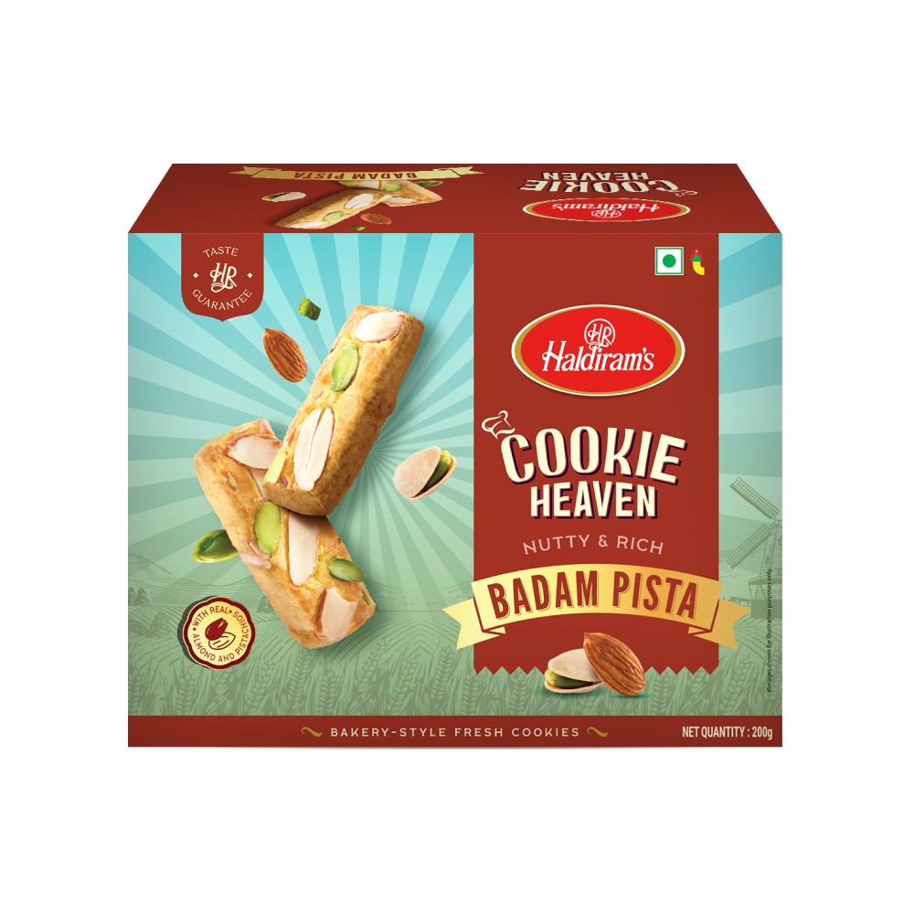 Haldiram's Heaven Badam Pista Bakery Cookies