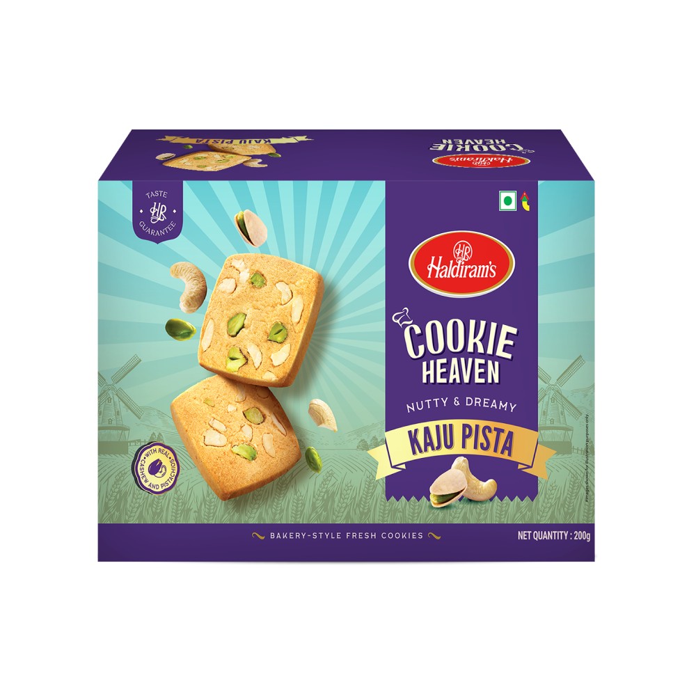 Haldiram's Heaven Kaju Pista Bakery Cookies