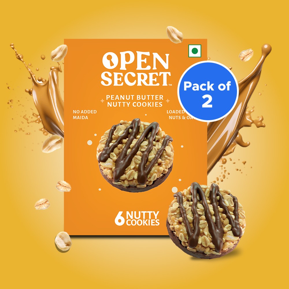 Open Secret Peanut Butter Protein Cookies