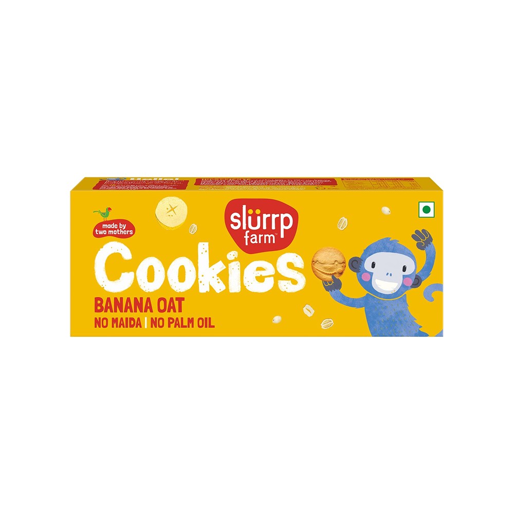 Slurrp Farm Banana Oat Cookies