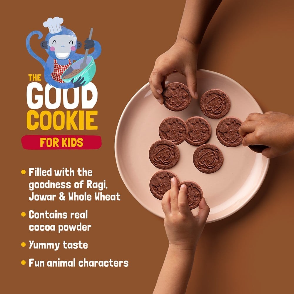 Slurrp Farm Choco Ragi Cookies - Buy 2 Get 1 Free