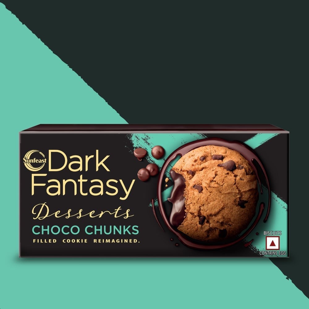 Sunfeast Dark Fantasy Desserts Choco Chunks Cookies