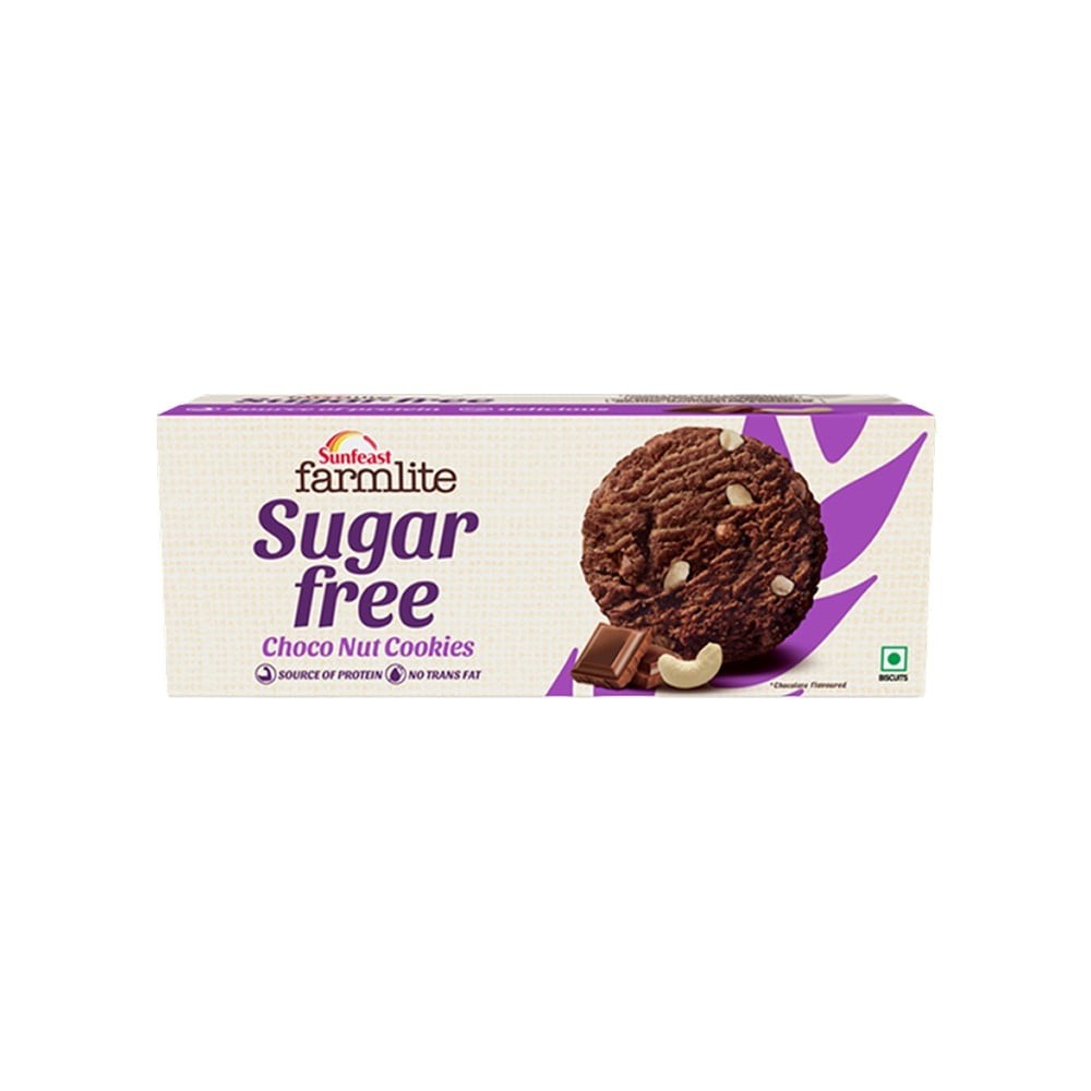 Sunfeast Farmlite Sugar Free ChocoNut Cookies