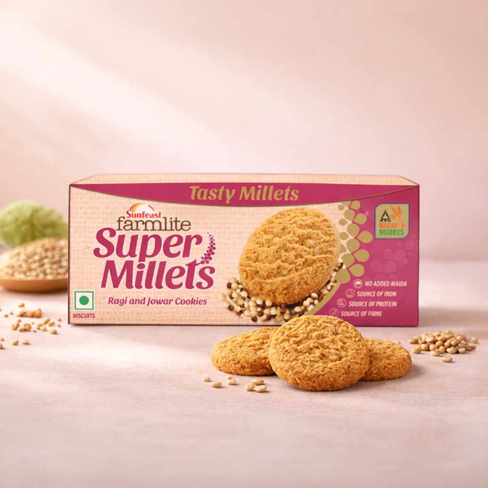 Sunfeast Farmlite Super Millets Ragi and Jowar Cookies