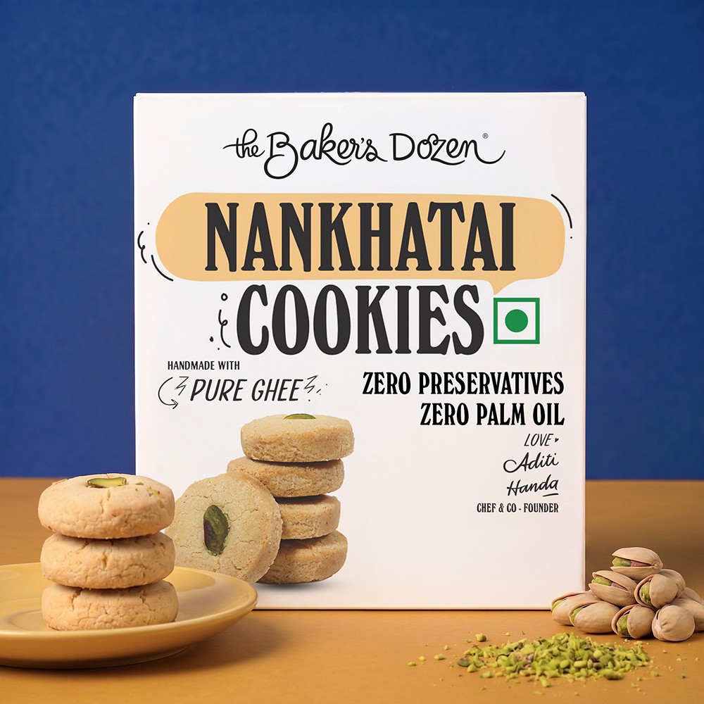 The Baker's Dozen Nankhatai Ghee Cookies