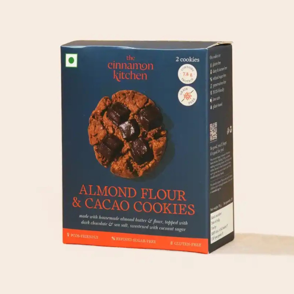 The Cinnamon Kitchen Almond Flour & Cacao Protein Cookies