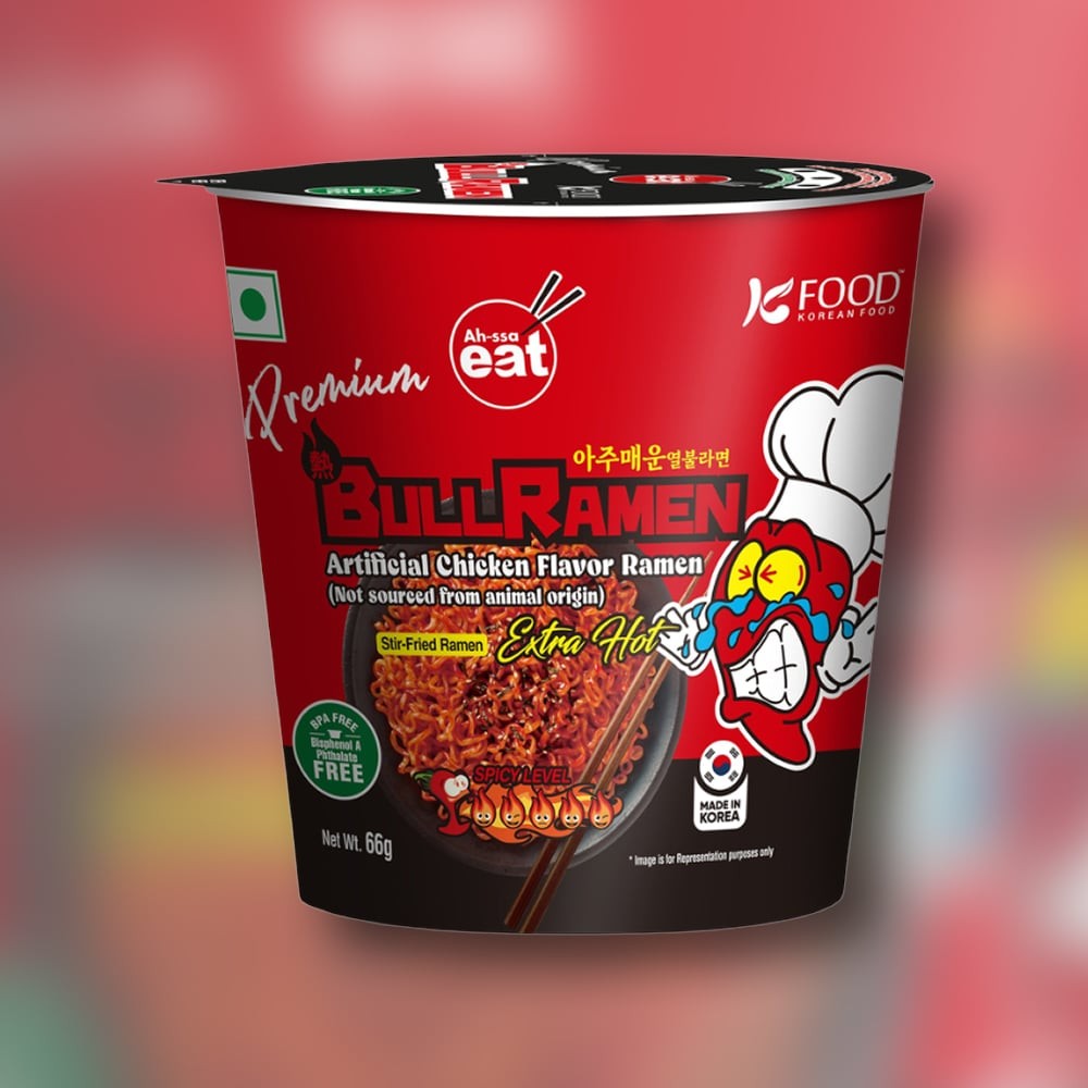 Ah-ssa Extra Hot Ramen Cup Noodles