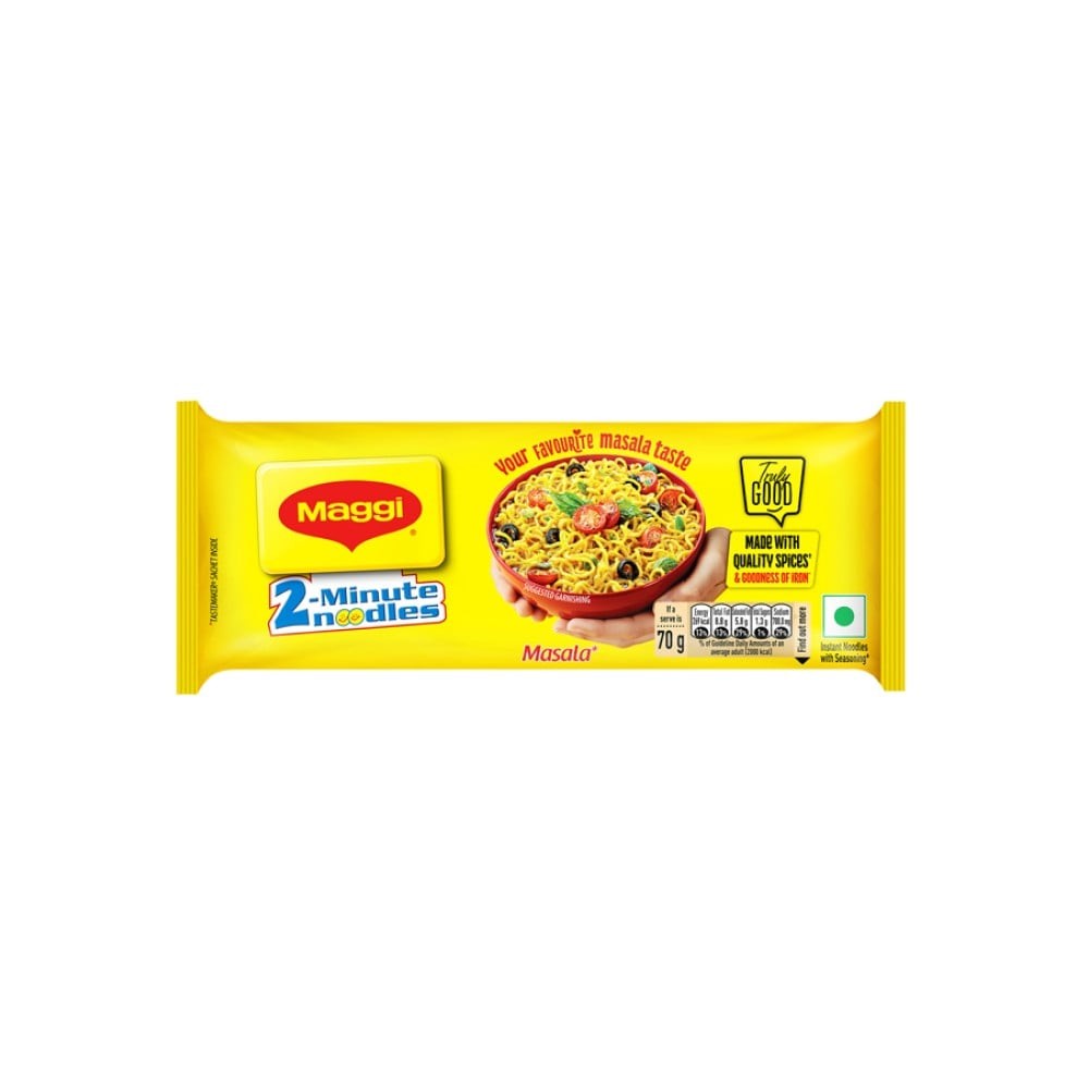 Maggi Masala - 2 Minutes Instant Noodles Made With Quality Spices