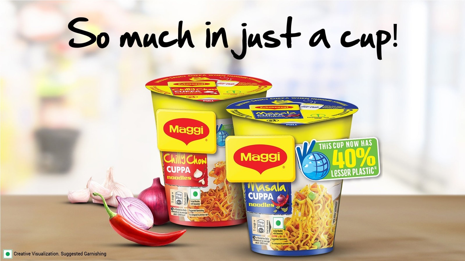 Maggi Masala Cuppa Noodles