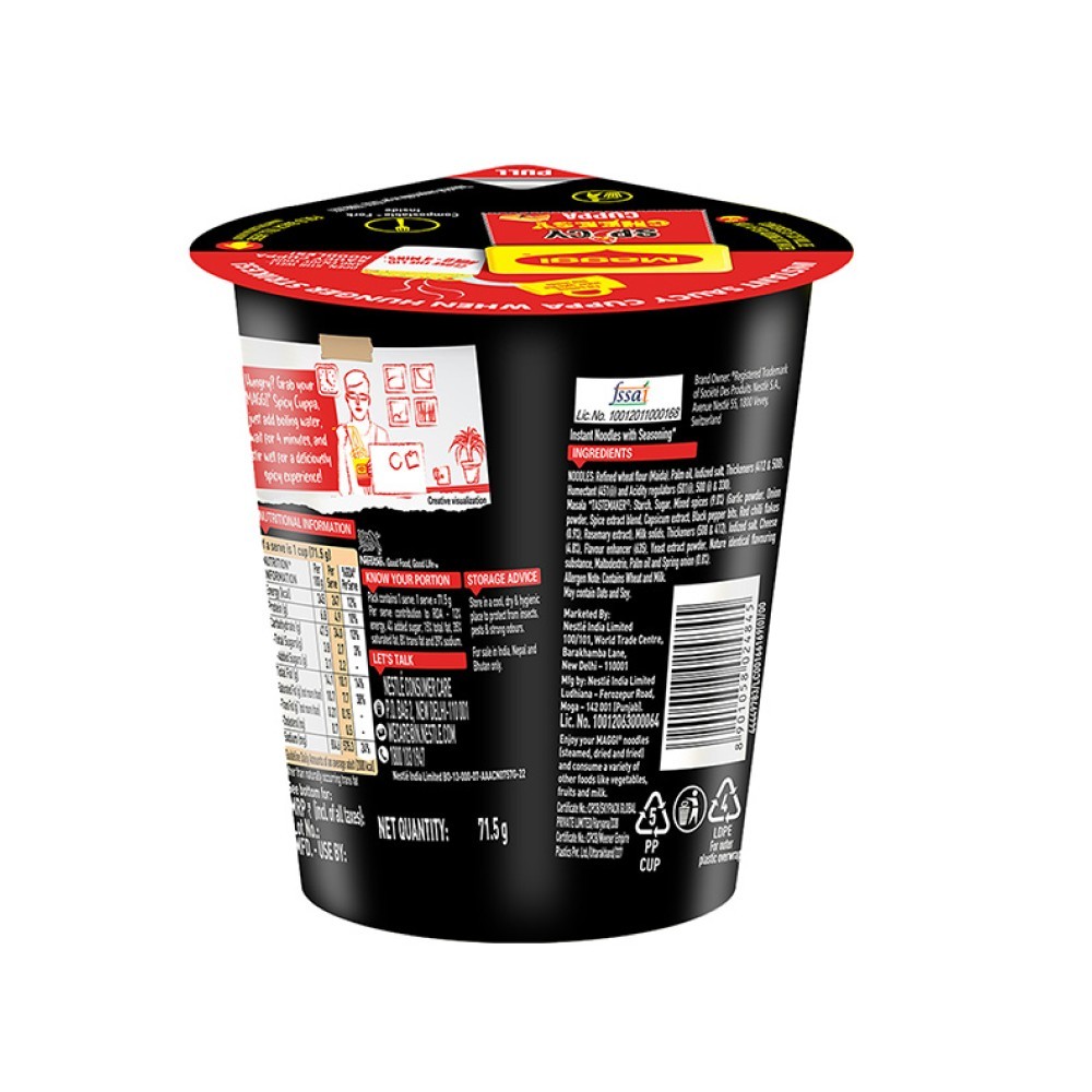Maggi Spicy Cheesy Cup Noodles
