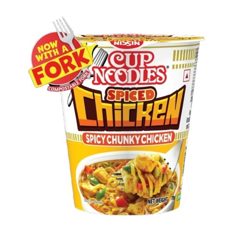 Nissin Spiced Chicken Cup Noodles