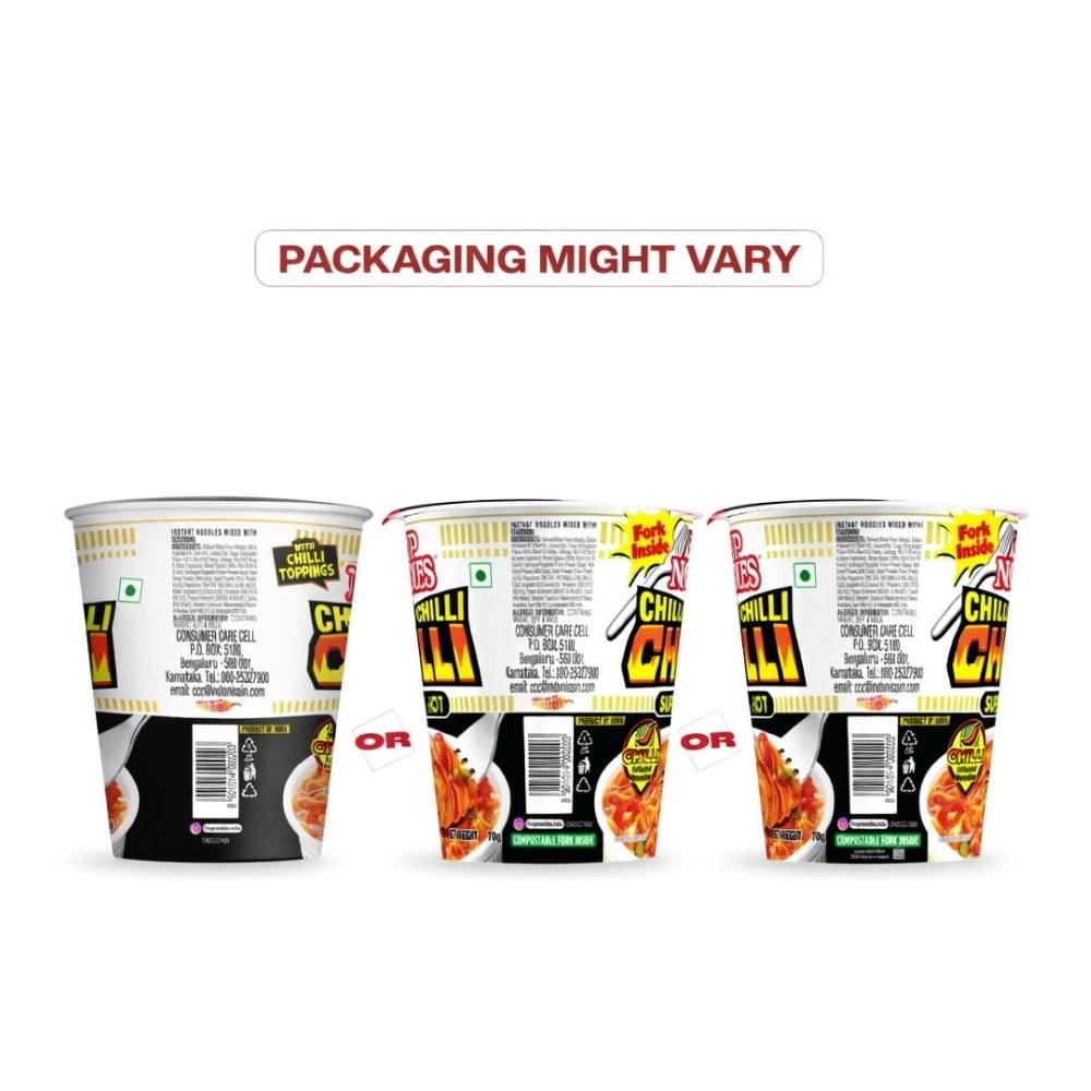 Nissin Super Hot Chilli Cup Noodles