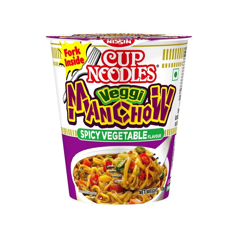 Nissin Veggi Manchow Cup Noodles