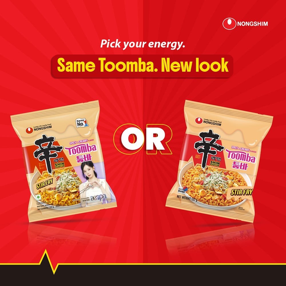 Nongshim Shin Ramyun Toomba Instant Noodles (Spicy & Creamy)