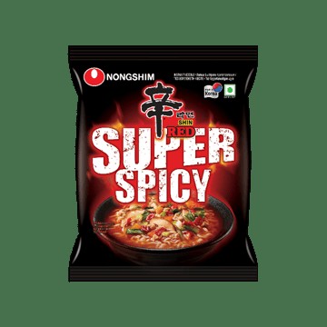 Nongshim Shin Red Super Spicy Noodles