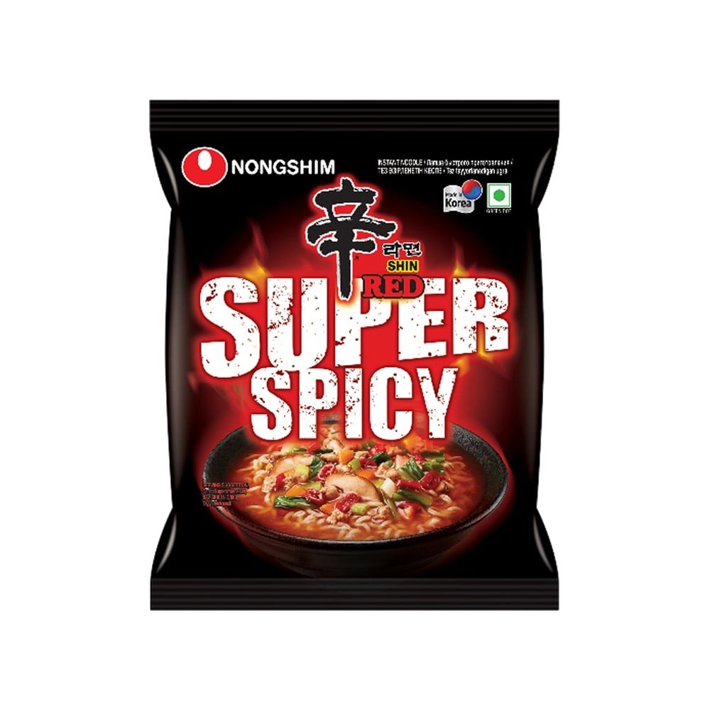 Nongshim Shin Red Super Spicy Noodles
