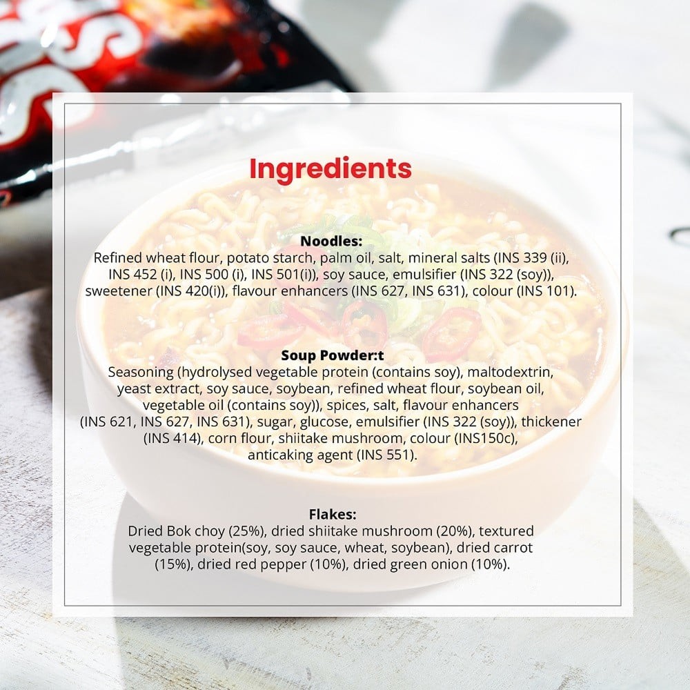 Nongshim Shin Red Super Spicy Noodles