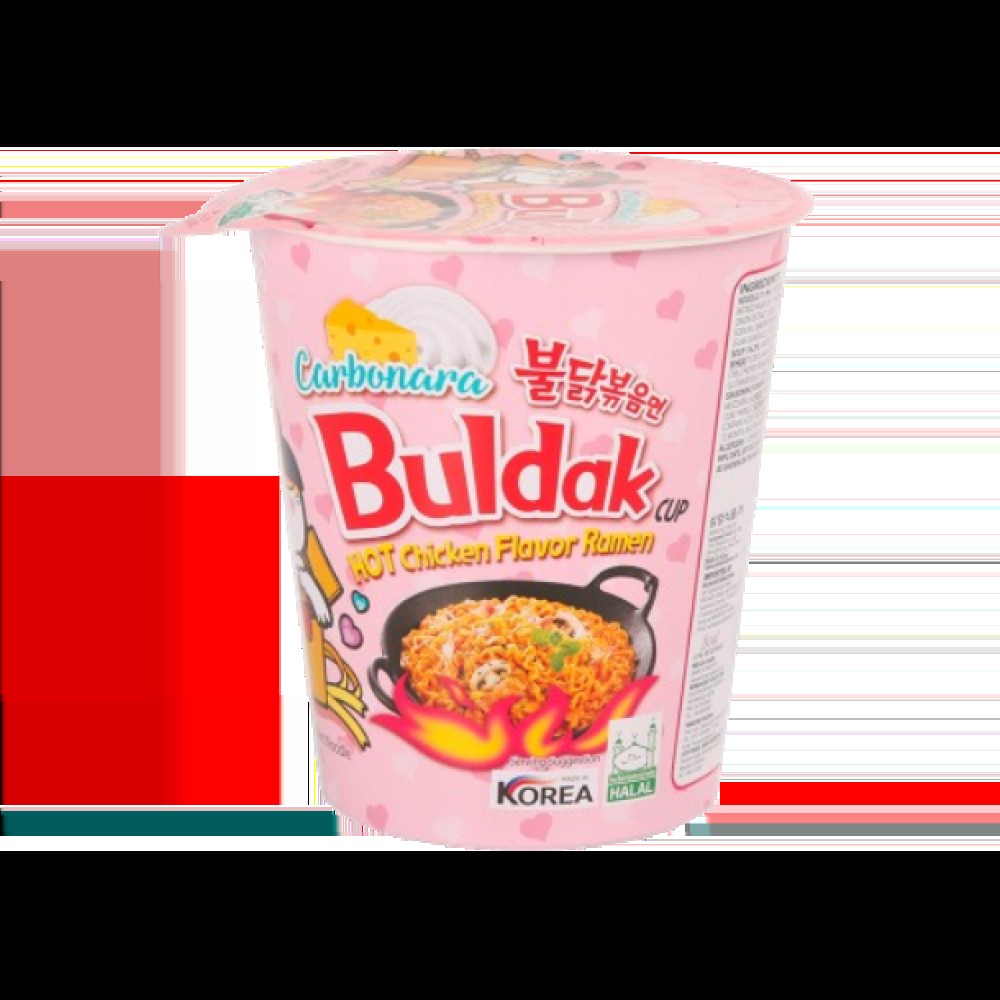 Samyang Buldak Carbonara Hot Chicken Ramen Cup Noodles