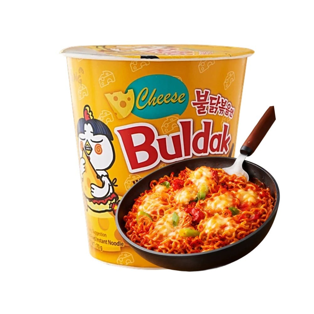 Samyang Hot Chicken Flavour Ramen Cup Noodles (Cheese)