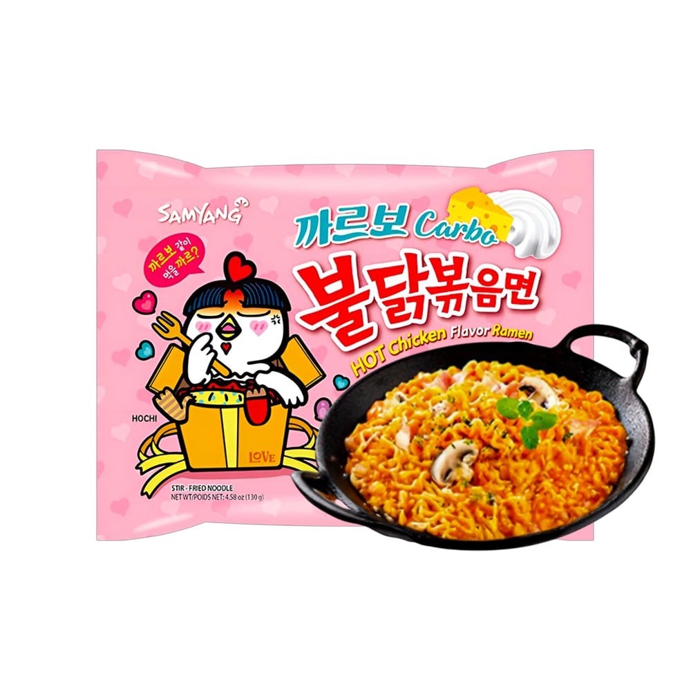 Samyang Ramen Instant Noodles - Carbo Hot Chicken Flavour