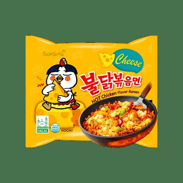 Samyang Ramen Instant Noodles - Cheese Hot Chicken Flavour