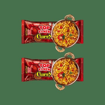 Top Ramen Curry Veg Noodles