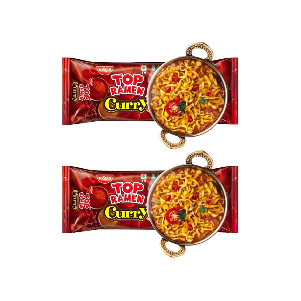 Top Ramen Curry Veg Noodles