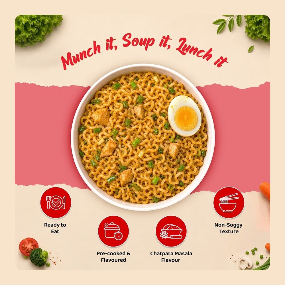 Wai Wai Ready To Eat Chicken Cup Noodles