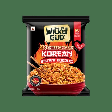 WickedGud 3X Chilli Chicken Korean Instant Noodles