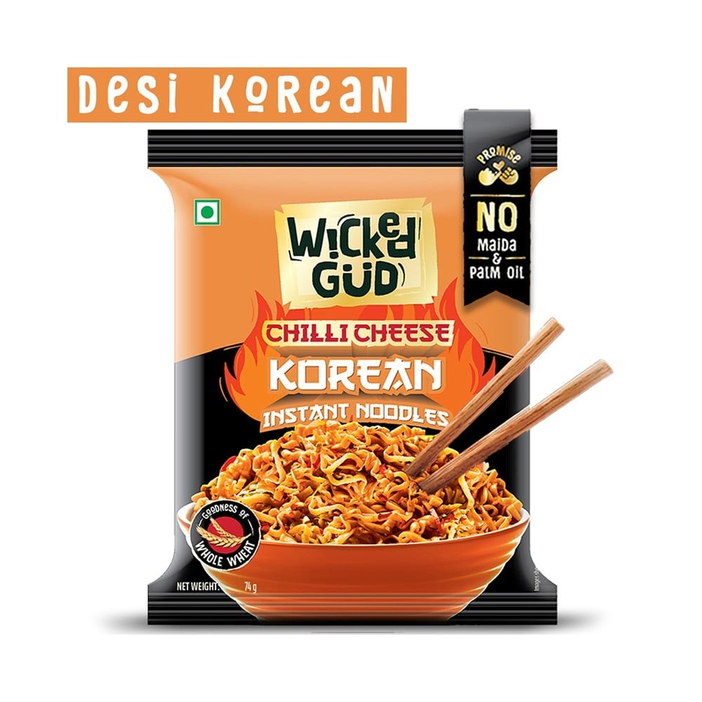 WickedGud Chilli Cheese Korean Instant Noodles