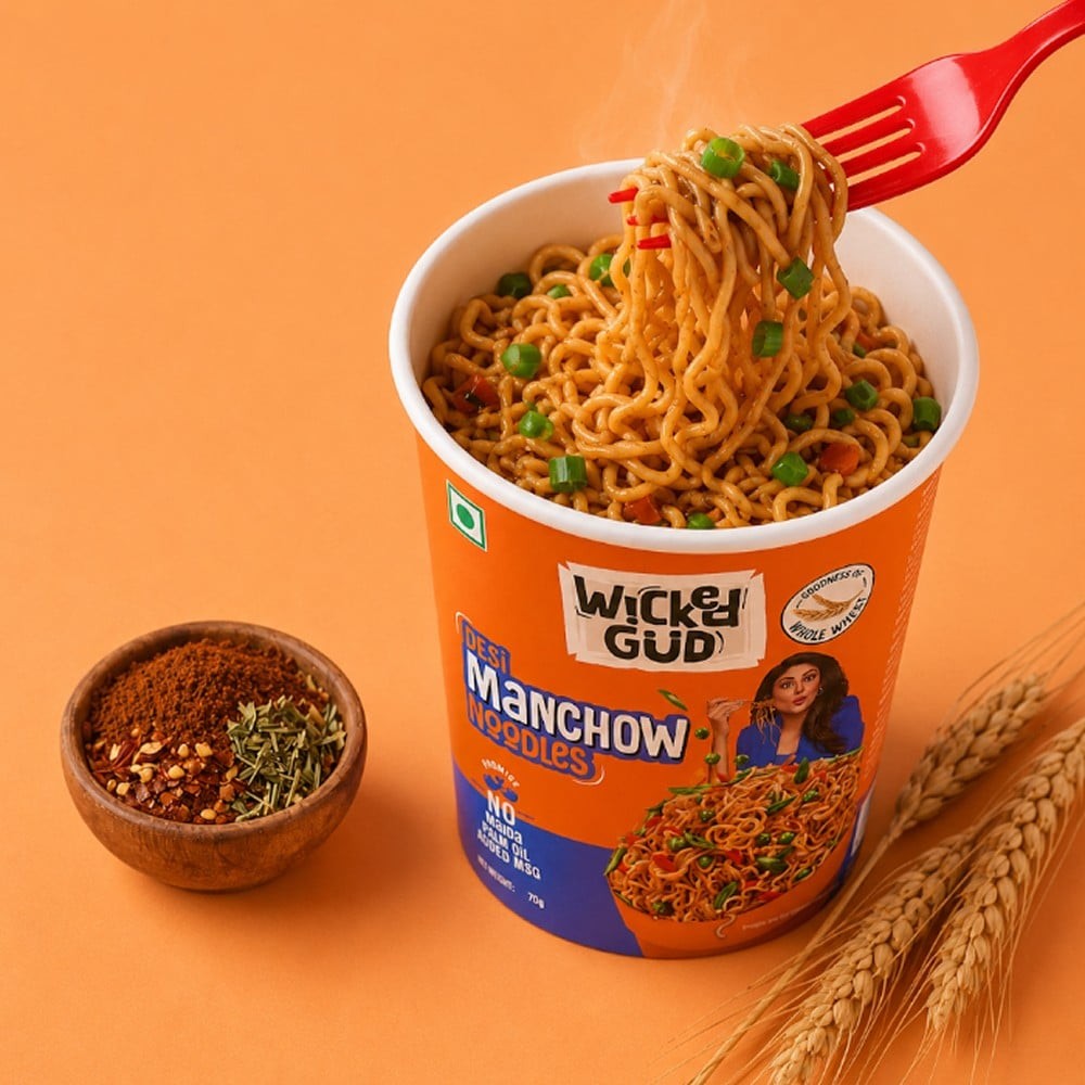 WickedGud Desi Manchow Cup Noodles