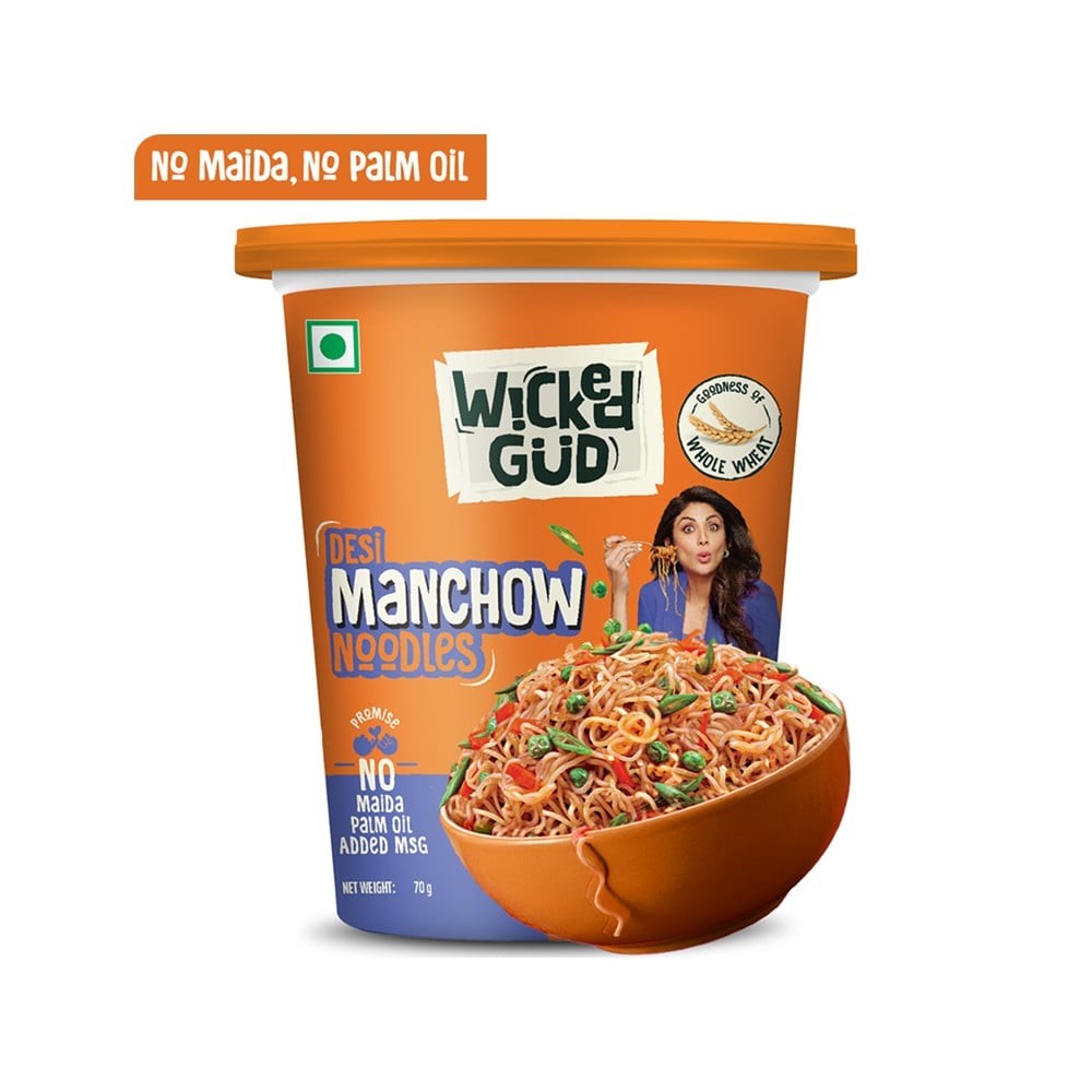 WickedGud Desi Manchow Cup Noodles