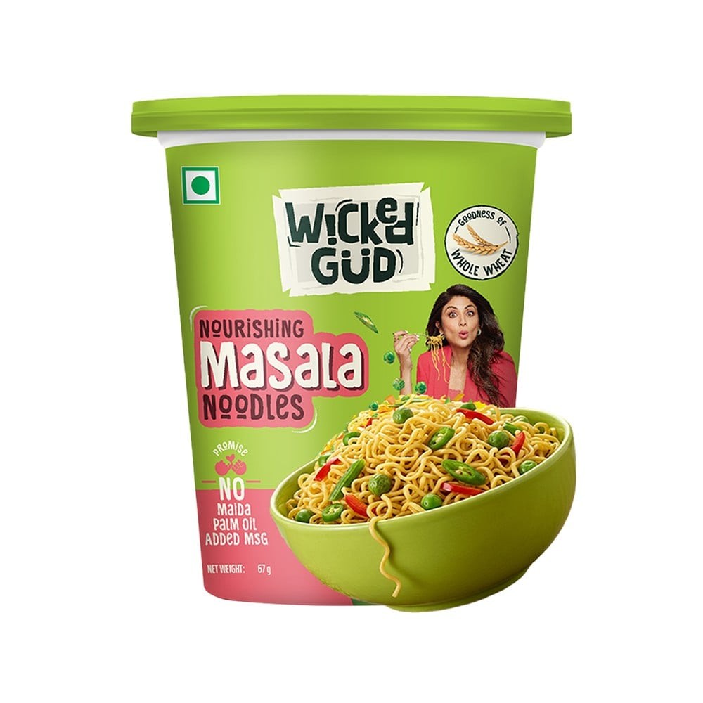 WickedGud Nourishing Masala Cup Noodles