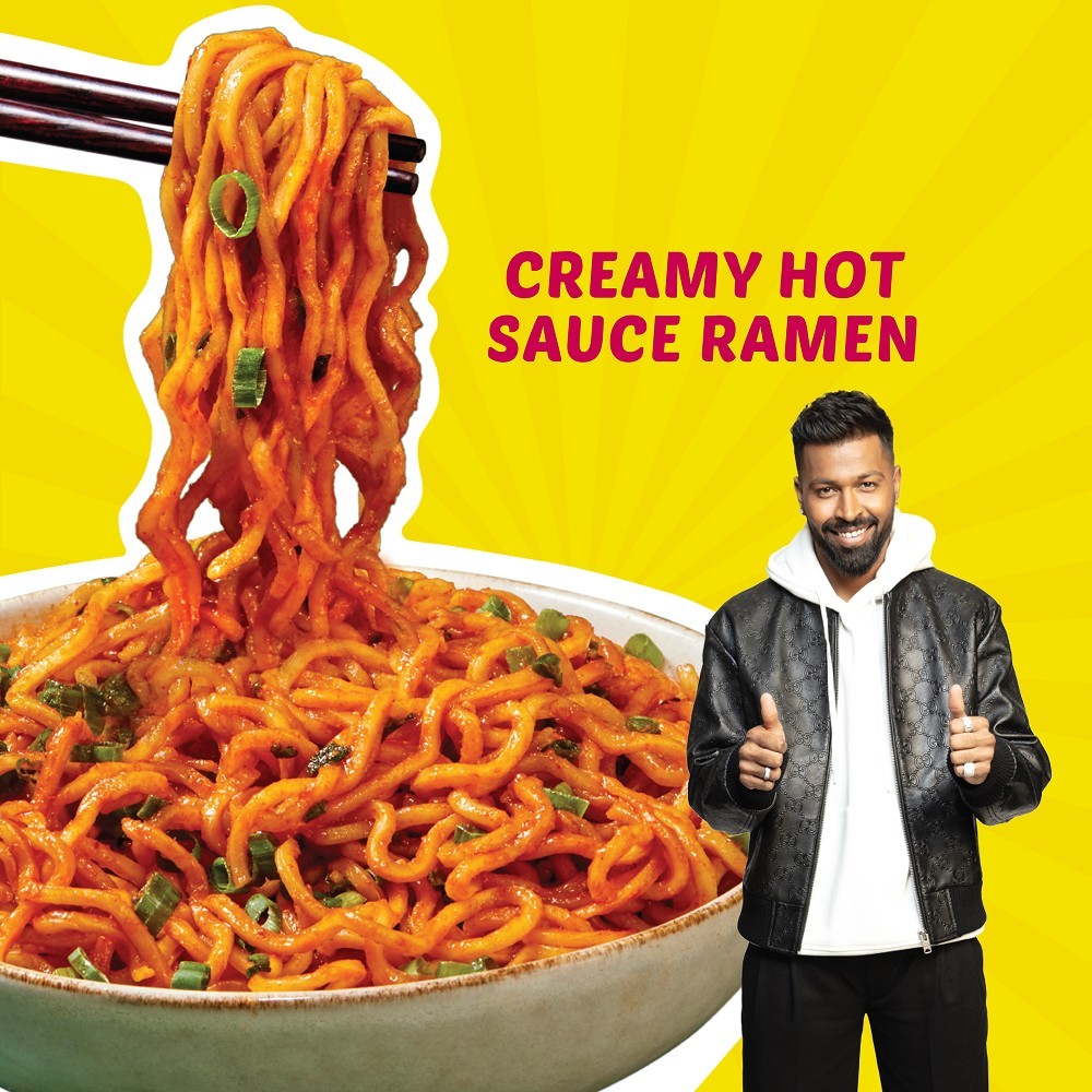 Yu Creamy Hot Sauce Korean Ramen Instant Noodles