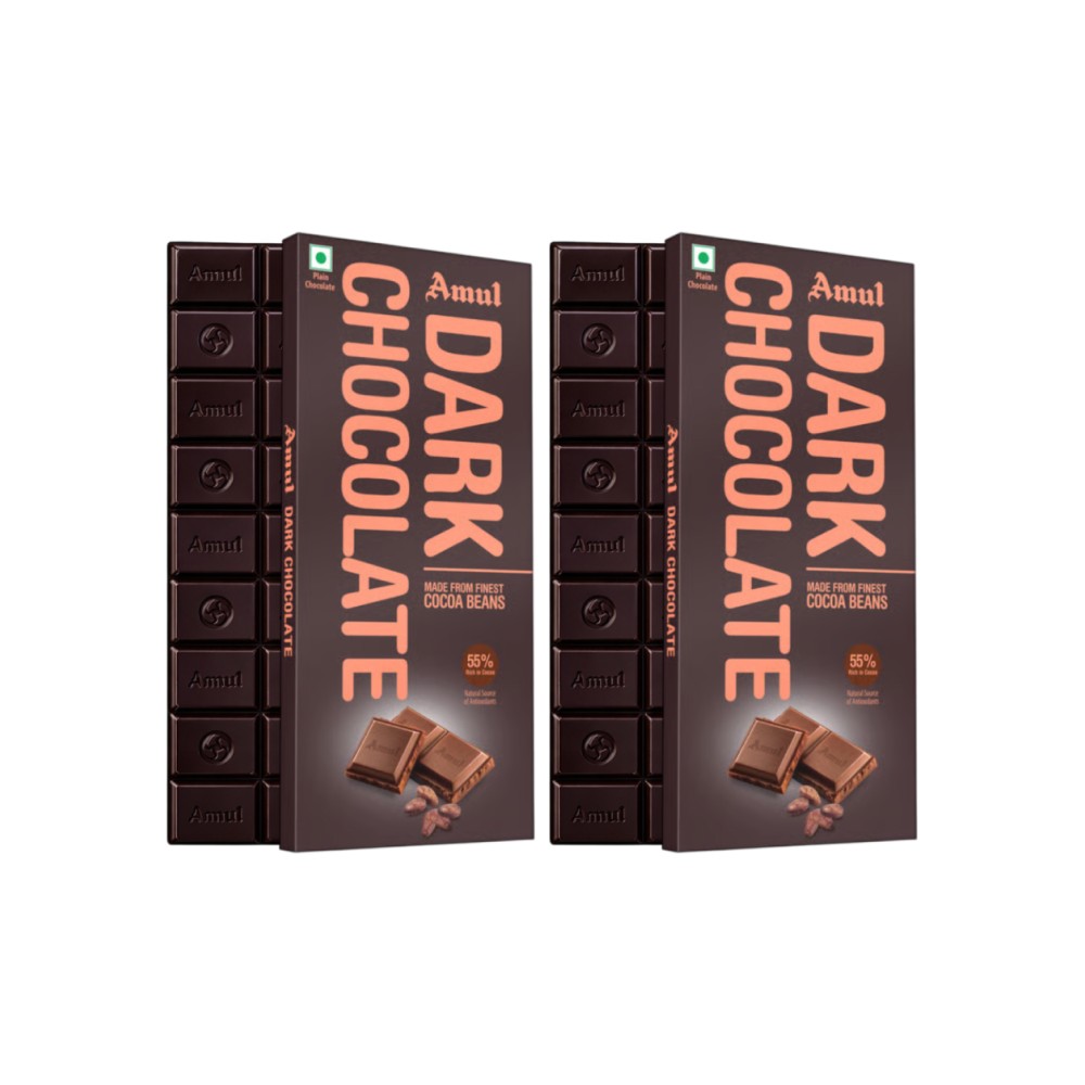 Amul 55% Cocoa Dark Chocolate Bar