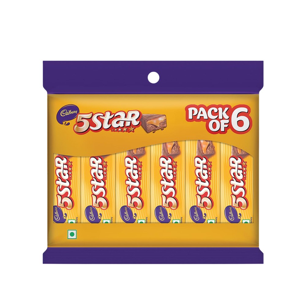 Cadbury 5 Star Filled Bar Chocolate Pack