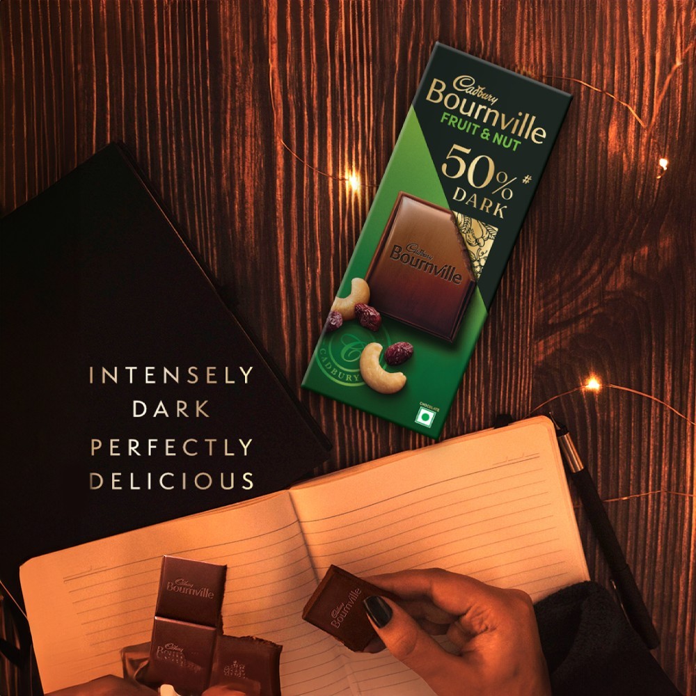 Cadbury Bournville Fruit & Nut Dark Chocolate Bar