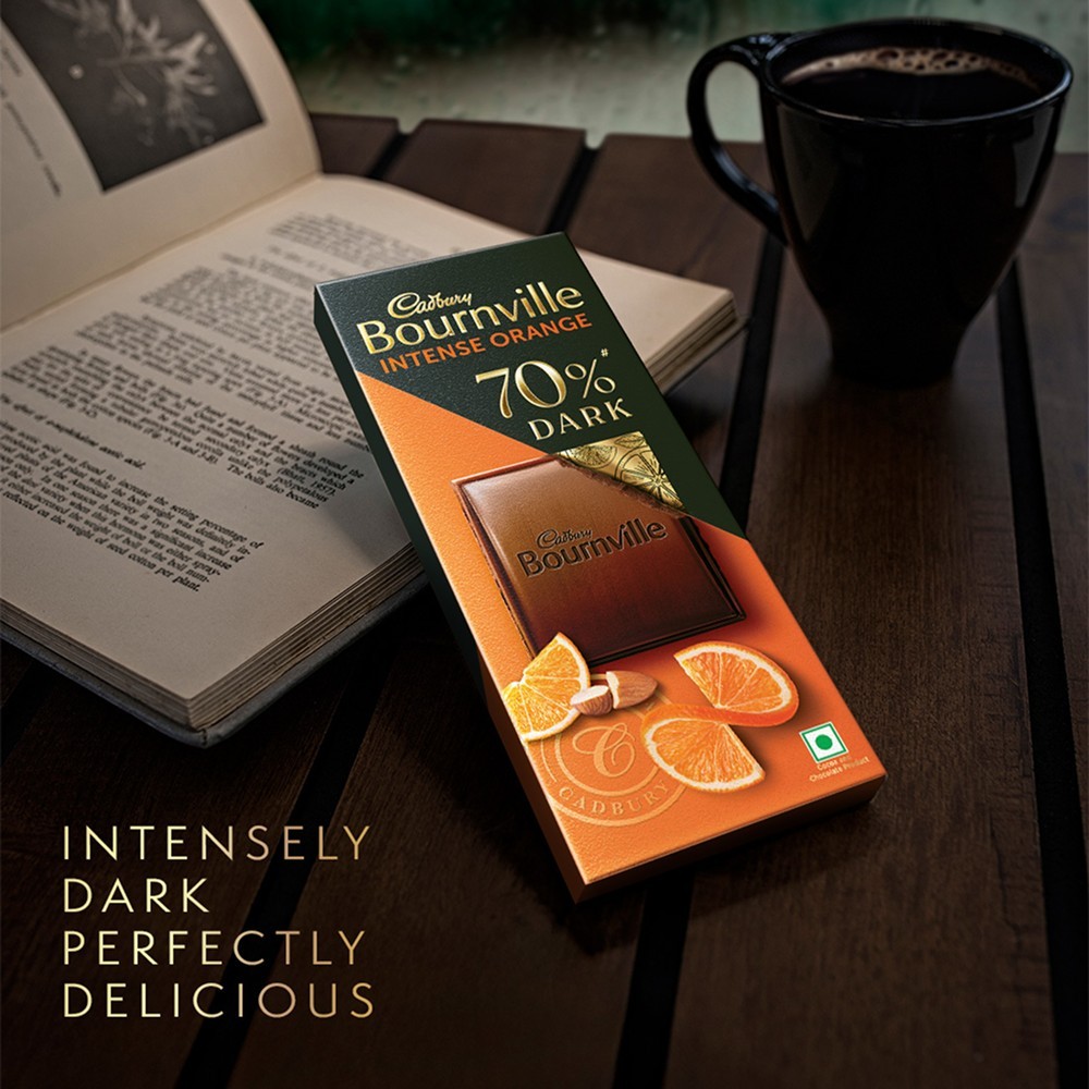 Cadbury Bournville Intense Orange 70% Dark Chocolate Bar