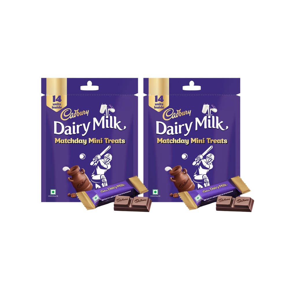 Cadbury Dairy Milk Mini Treats Milk Chocolate Pack