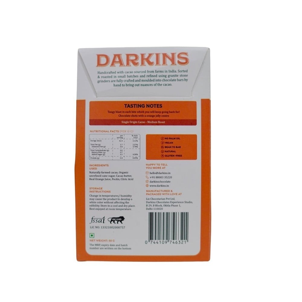 Darkins Chocolates Citrus Blast Chocolate Pebbles