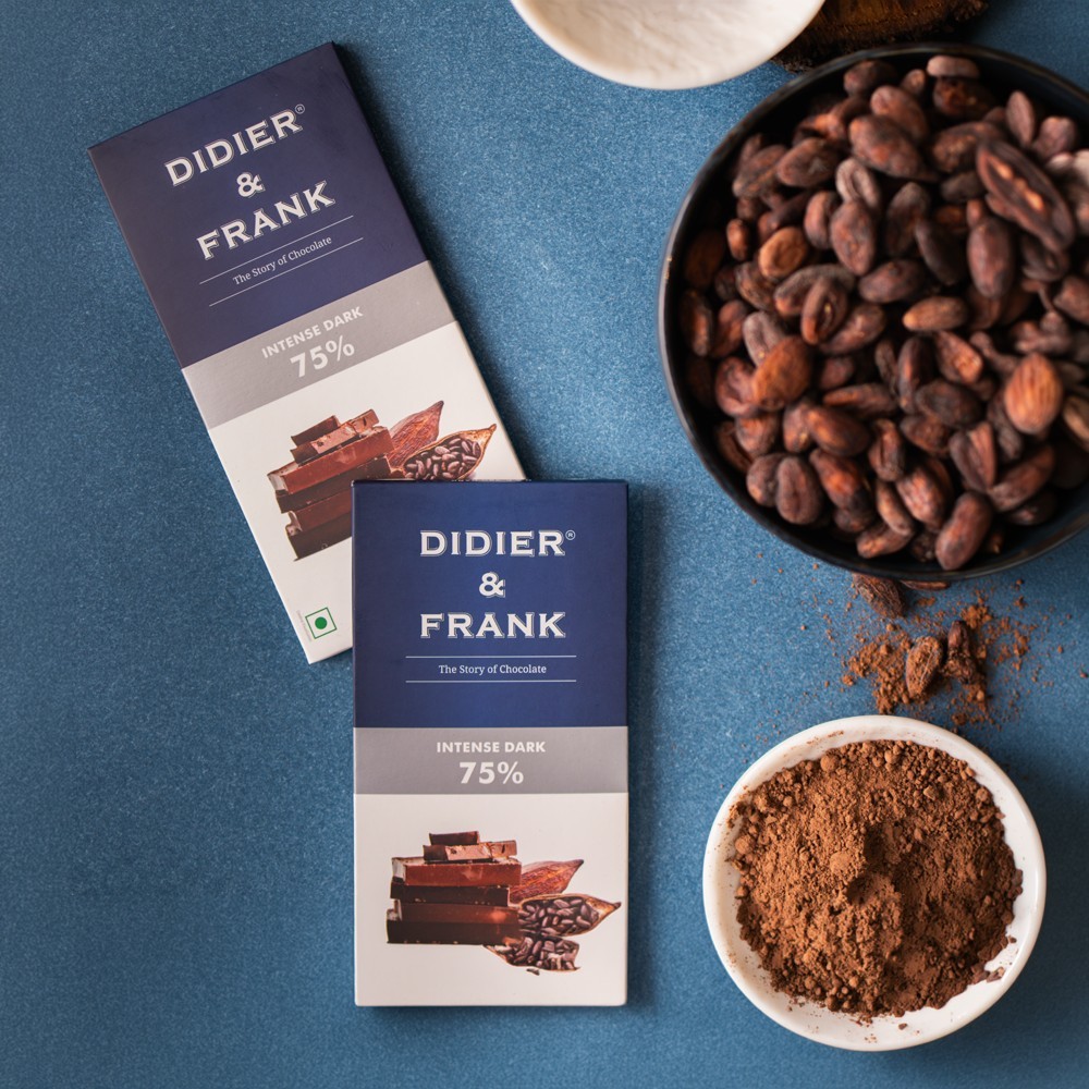 Didier & Frank 75% Intense Dark Chocolate Bar